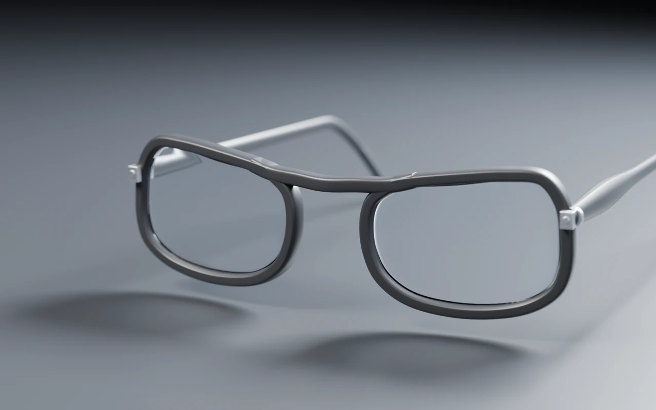 A quiet daily cue shown on the lens of smart glasses — a square, a ring, or a circle, only the wearer can see.